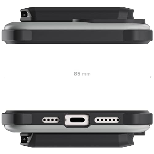 Exec Wallet Case for iPhone 15 Plus (iPhone 15 Plus / Gray)