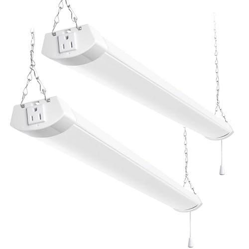 4FT 120W LED Shop Light Linkable (White / 4FT-120W)