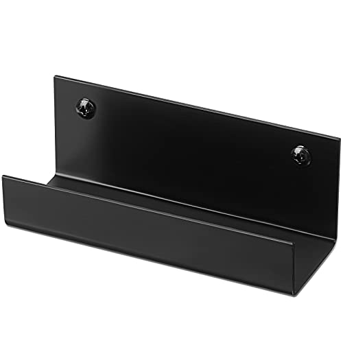 4 Pcs Wall Mount Ladder Wall Wheelbarrow Hanger (Black)