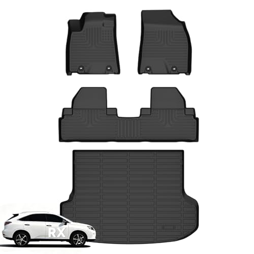 Floor Mats & Cargo Liner for Lexus RX 2010 (BLACK)