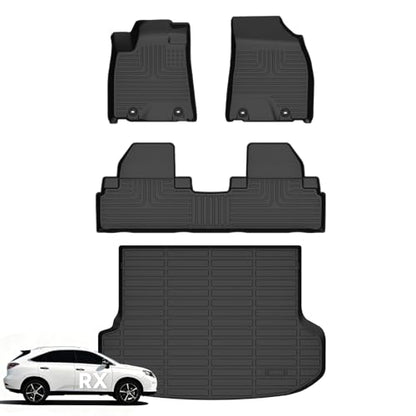 Floor Mats & Cargo Liner for Lexus RX 2010 (BLACK)
