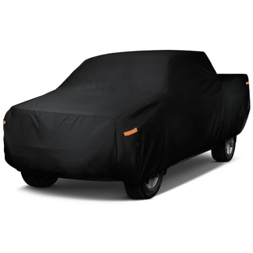 Truck Cover Waterproof All Weather. See Truck Size (Black / T5 - see Vehicle Size Chart)