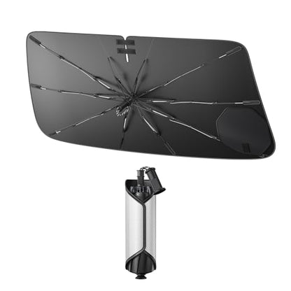 for 2024 2025 2026 Ford Ranger Windshield Umbrella Sunshade [Easier Foldable] 2024 2025 2026 Ranger Accessories Sunshade Umbrella for 2024 (2024 2025 2026 Ford Ranger (Umbrella))