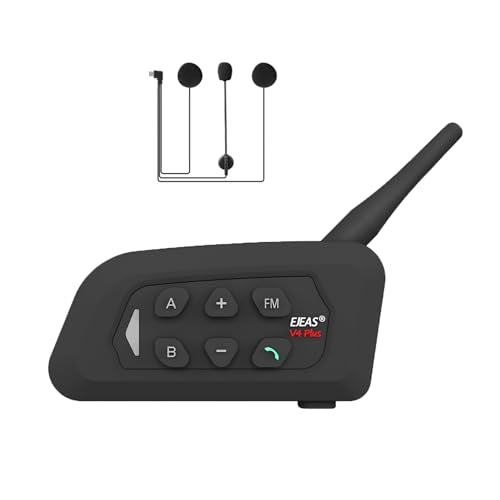 V4 Plus Motorcycle Bluetooth Headset (1 Pack)