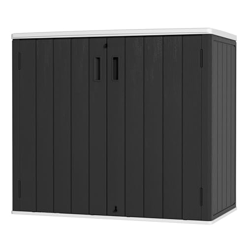 Large Outdoor Storage Box (37Cu.ft-Black)