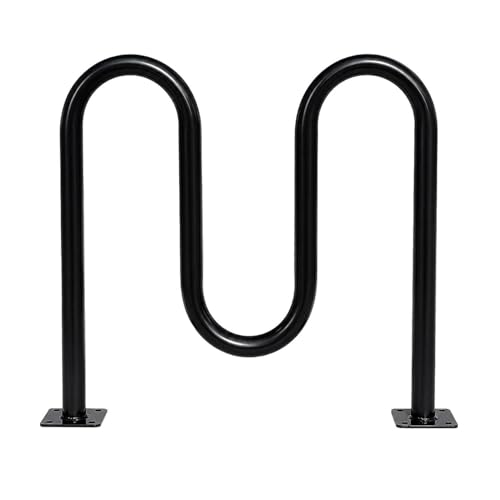 Commercial Dual Loop Wave Bike Racks (Dual Loop - 5 Bike Capacity)