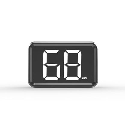 GPS Digital Speed Meter with MPH (x1 white)