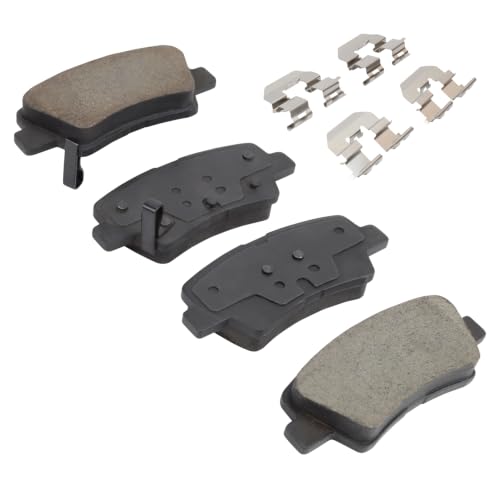 Premium Semi Met Rear Brake Pads w