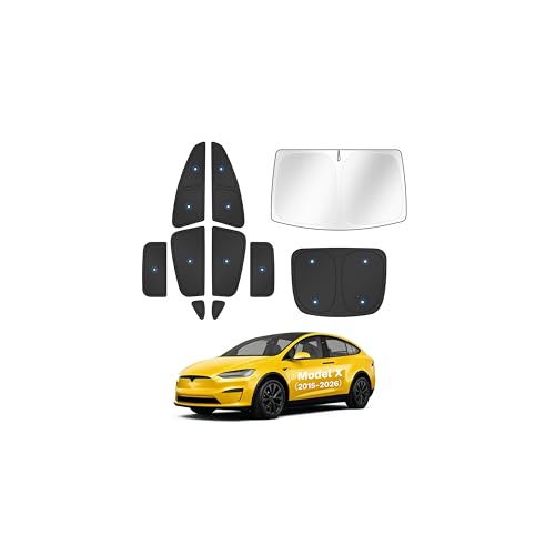 Car Window Shades for Tesla Model X 2016 (FOR | Model X 2016-2020 (10pcs))