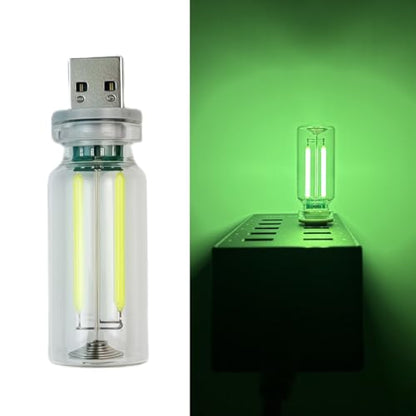Dimmable Green USB Touch Control Led Lights for Car (green)