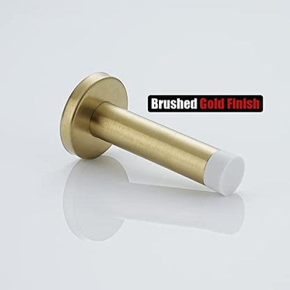 Door Stopper Gold (2 Pack / Gold & White Tip)