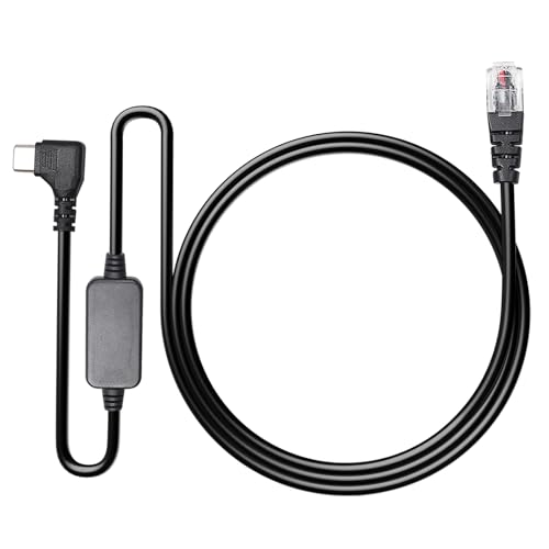 USB C to RJ11 Radar Detector Power Cord for Escort Uniden Cobra (4.92FT)