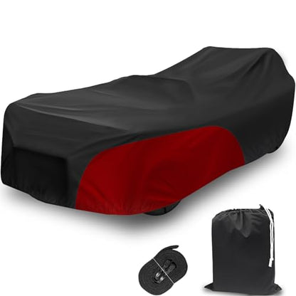 Polaris Slingshot Cover Waterproof with Soft Liner (Without Roof / Black&Red)