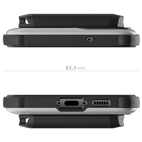 EXEC Wallet Galaxy S23 Plus Case with Detachable Magnetic Credit Card Holder Supports Wireless Charging Premium Shockproof Protective Covers Designed for 2023 Samsung Galaxy S23+ (Galaxy S23 Plus / Gray)