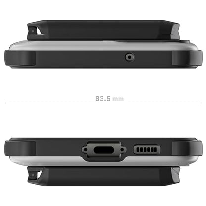 EXEC Wallet Galaxy S23 Plus Case with Detachable Magnetic Credit Card Holder Supports Wireless Charging Premium Shockproof Protective Covers Designed for 2023 Samsung Galaxy S23+ (Galaxy S23 Plus / Gray)