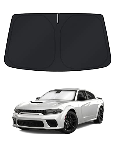 Windshield Sun Shade for Dodge Charger Accessories 2011 (For | Dodge Charger 2011-2023)