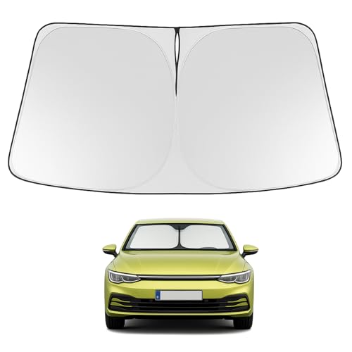 Custom Fit Car Windshield Sun Shade for 2022 (Volkswagen VW Golf Mk8 2022-2026)