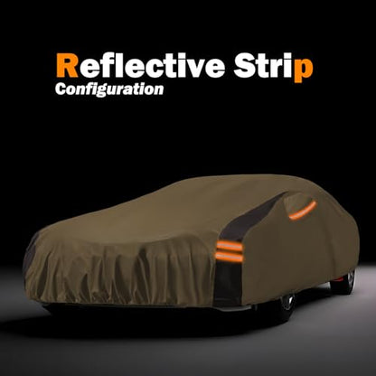 Prius Car Cover Waterproof All Weather Compatible with Toyota Prius 2004 (B Compatible with Toyota Prius)