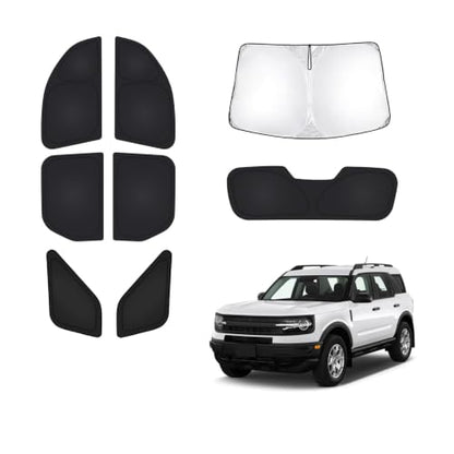 Windshield Sun Shade for Ford Bronco Sport 2021 (Window Sunshade for Ford Bronco 21-24)