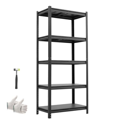 Storage Shelves (18" D x 31.5" W x 72" H)
