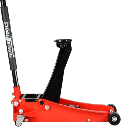 2.5 Ton Low Profile Floor Jack (Red - 2.5 Ton(Dual Pump), Lift 3.5"-19.5")