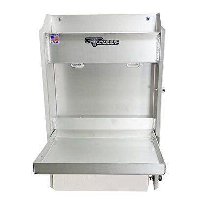 458 Jr Work Station Storage Cabinet Shelf Rack Holder Caddy (Silver)