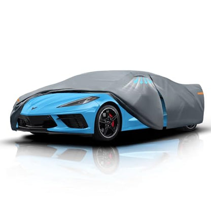 Waterproof Chevrolet Chevy Corvette (Chevy/Chevrolet / Custom Fit Chevrolet Corvette C8+Towel+Bag)