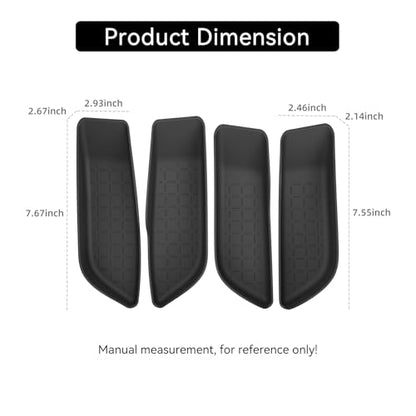 4Pack Door Side Storage Box for Toyota RAV4 2026 (26RAV4 Door Box)