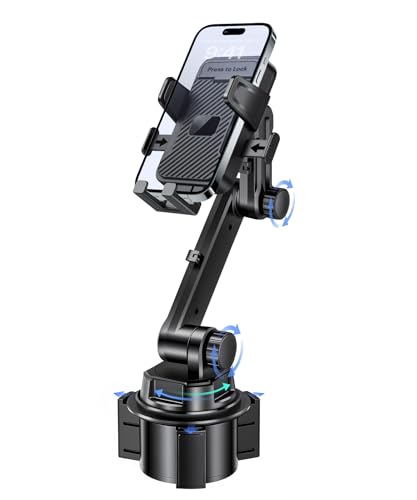 Cup Holder Car Phone Mount (Single Clamp)