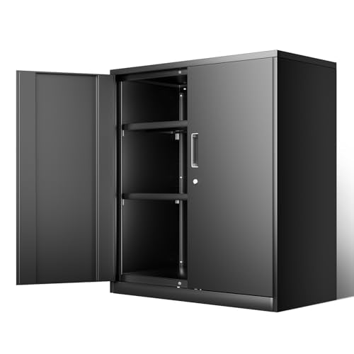 Metal Storage Cabinet (36in BK)