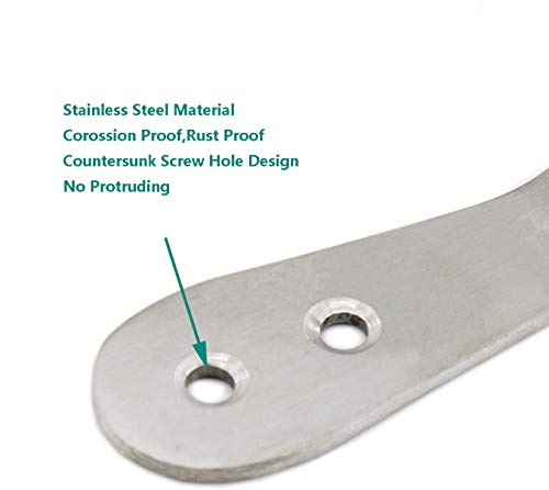 Stainless Steel Coat Hooks (U Shape Large：67*25*35mm)