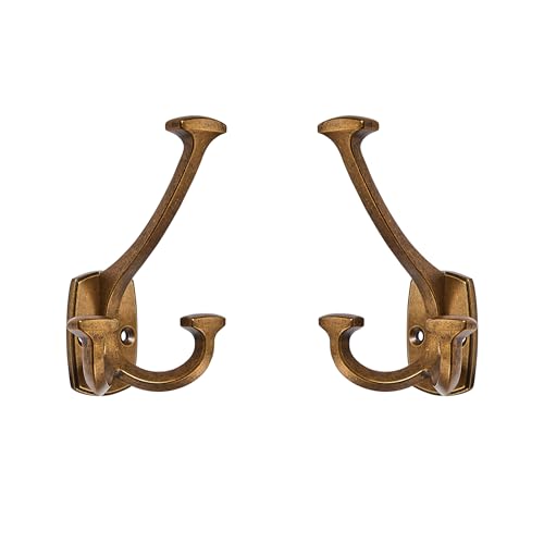 Large Wall Double (Antique Brass / 1 Inch(23mm)Hole Center)