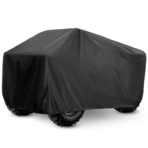 ATV Cover 210D Oxford Fabric Protection Against Water (82'' / Black)