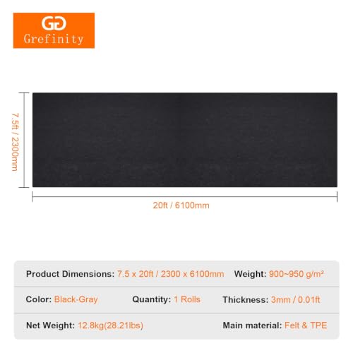 Garage Floor Mat (7.5'x 20')