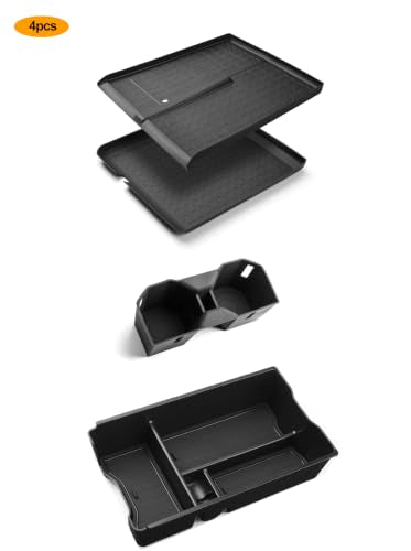 for Toyota RAV4 2026 Center Console Organizer Set (2026 RAV4-4pcs)