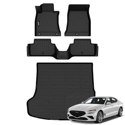 Floor Mats for Genesis G70 RWD 2019 (34 For G70 RWD 2019-2026)