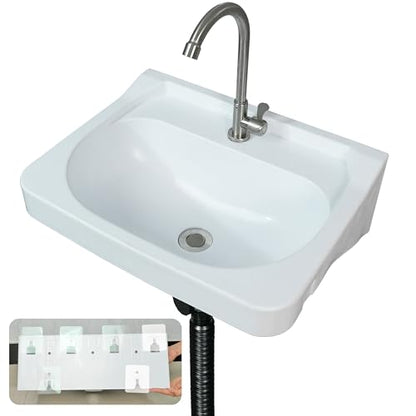 Wall Mount Bathroom Sink 19.7*15.3 No (19.7*15.3*7.1)