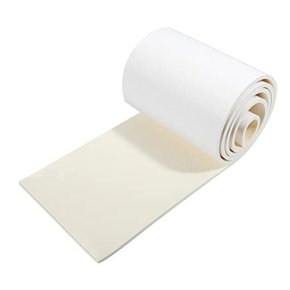 2000x200x6.5mm Car Garage Wall Guard Door Bumper Universal Protector Anti Collision Waterproof White (White)