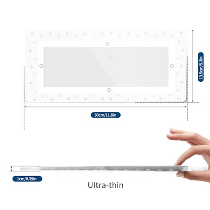 RV Dimmable Lights Interior 1800 LM (2-Pack (dimmable-4 Color))