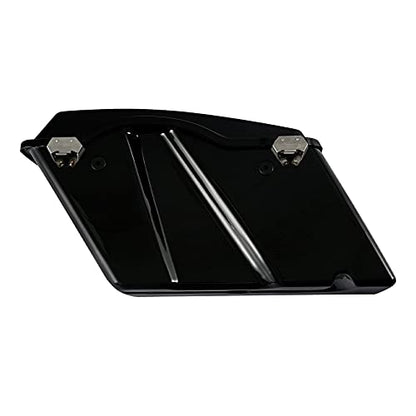 Motorcycle Saddle bags Hard Saddlebags For Harley Touring 1993 (Vivid Black W/ Black Latches# / Standard)