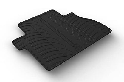 Rubber Floor Mats for Toyota Tundra CrewMax (Tundra CrewMax 2012-2021 / Floor Mat)