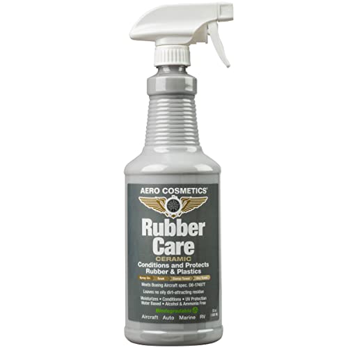 Rubber Care Matte Tire Shine & Ceramic Rubber Conditioner (32 Fl. Oz)