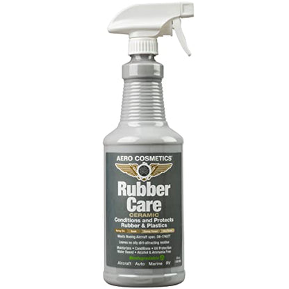 Rubber Care Matte Tire Shine & Ceramic Rubber Conditioner (32 Fl. Oz)