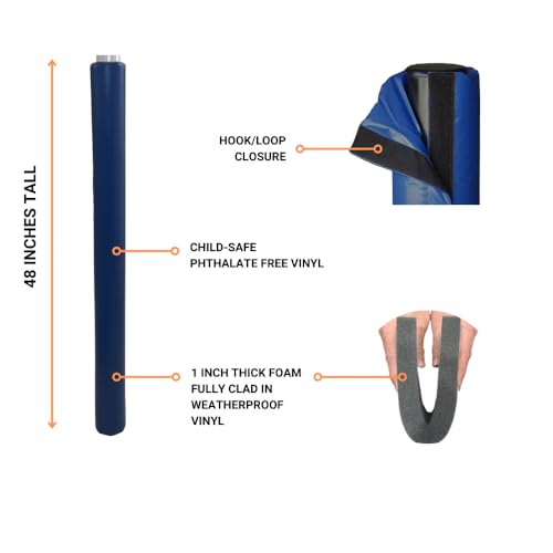 Safety Pole Pad (3.5 Inch Diameter / BLACK)