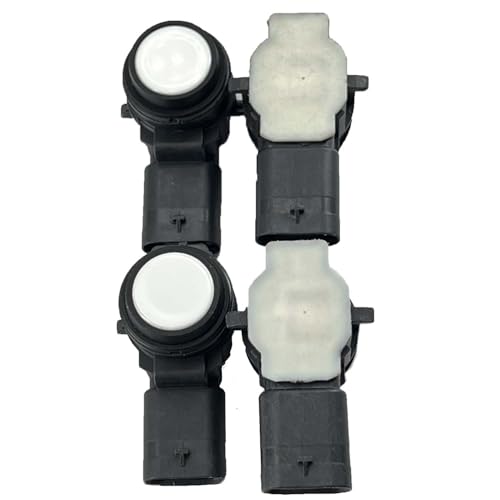 4PCS 66209261587 White Bumper PDC Parking Sensor Compatible with F20 F22 F30 F31 F84 F80