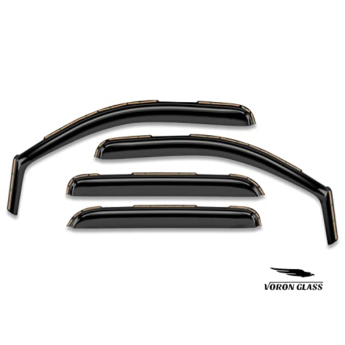 in Channel Extra Durable Rain Guards for Ford F150 2015 (For F150 15-20)