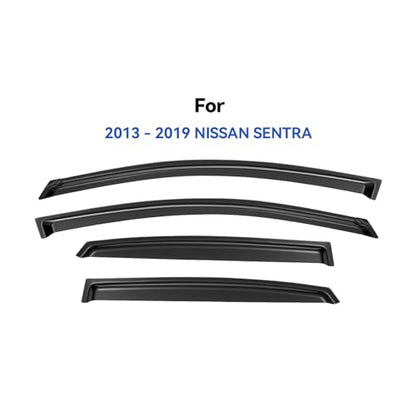 Window Visors Rain Guards Shield for 2013 (Y284NS)