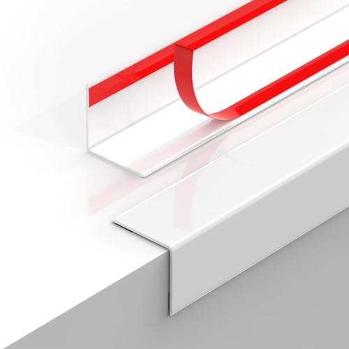 Wall Corner Protectors Pure White 39" (Pure White / 39.4" X 1.18")