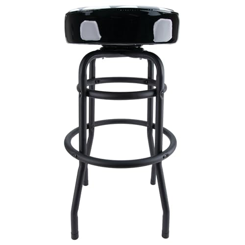 W85023 28.5 in. Checkerboard Swivel Bar Stool (Checkerboard Swivel Bar Stool)