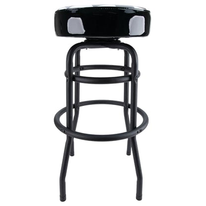 W85023 28.5 in. Checkerboard Swivel Bar Stool (Checkerboard Swivel Bar Stool)